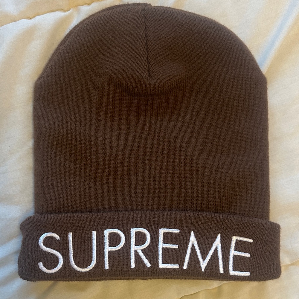 Supreme Chocolate Beanie